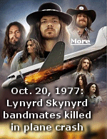 Three musicians from the iconic American rock band Lynyrd Skynyrd, plus three other people, were killed in a terrifying plane crash on the Louisiana-Mississippi border on October 20, 1977. Lead singer and founder Ronnie Van Zant, guitarist Steve Gaines, and his sister, backup singer Cassie Gaines, were all killed on impact. 
